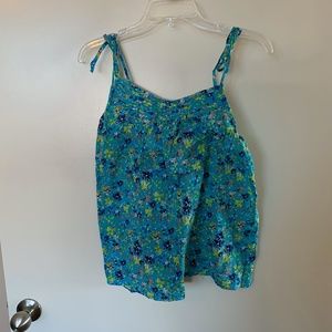 Flowered tank top